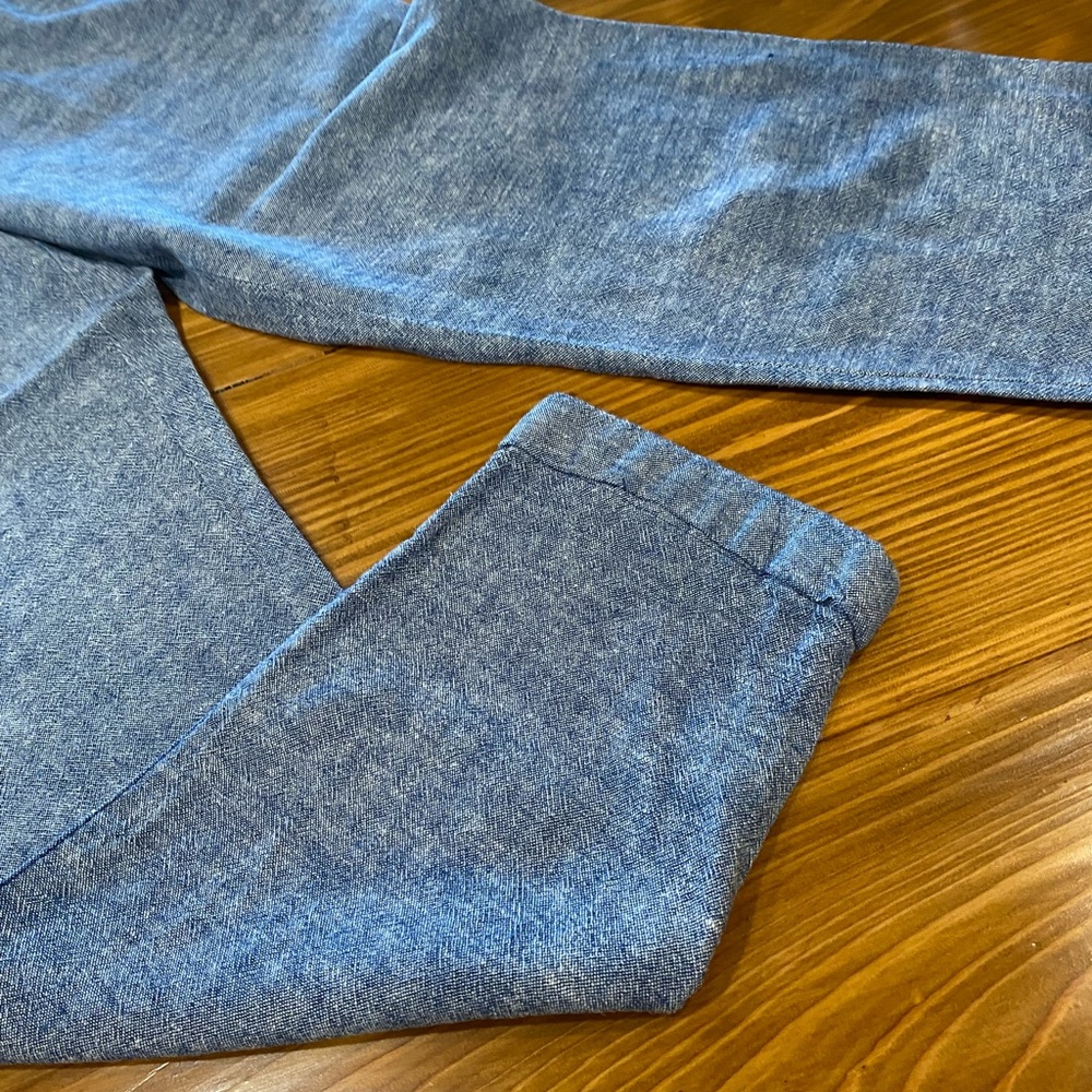 Old Navy Blue Cropped Denim Pants